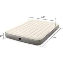 Intex Dura-Beam Colchón Individual Inflable Serie estándar Simple y AltaCar Inflatable Bed - Negro - Ver 2