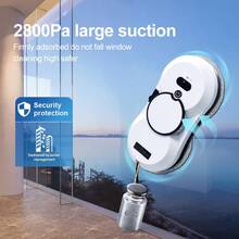 PuRuiKai 自动机器人擦窗器，智能家居玻璃窗清洁设备，电动擦窗机器人 - 日規A型插(100V) - 查看 5