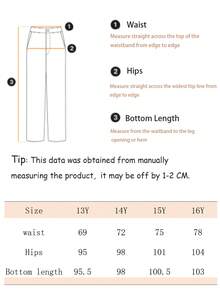 Teen Girls' Loose Fit Jeans - Light Wash - View 6