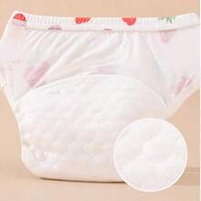 3条装可重复使用婴儿训练裤 - 可爱印花图案，防漏，可水洗，弹性腰带，四季皆宜，婴儿内裤，活泼幼儿服装，舒适贴合，婴儿学习训练裤，男女宝宝均适用