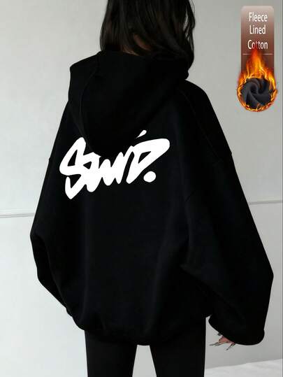 Moletom feminino de gola redonda com estampa personalizada, confeccionado em algodão, modelagem ampla e confortável, ideal para outono e inverno. Possui forro de lã macia, design casual e solto, moderno e versátil, com estampa divertida e elegante, estilo retrô/preppy. Perfeito para usar em casa, macio e respirável, com mangas compridas para o frio. Ideal para streetwear e esportes. Perfeito para viagens, com inspiração italiana e perfeito para férias.