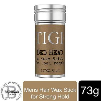 TIGI Bed Head Bed Head By  Short Hair Styling Products - Men's Hair Wax Stick For Short Hair, Strong Hold, Texture & Definition, Ideal For Professional Use Or Daily Hair Styling