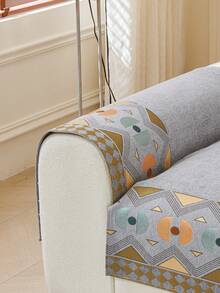 1 件四季沙发垫套，现代简约防滑沙发座椅保护套，防尘可洗沙发套，浅灰色柔软防褪色，宠物友好，适合 L 型沙发和 1/2/3/4 座沙发 - 淺灰色 - 查看 8