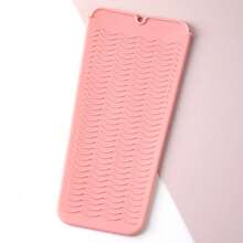 1pc Hangable Silicone Heat Resistant Mat, Hair Straightener Storage Bag Combo Makeup Organizer Makeup Storage Bag Mini Pouch Hair Straightener Travel Bag For Flat Iron, Curler Wand, Hot Waver, Salon Tools Case Travel Small Makeup Case Accessories Make Up Holder Brush Bag Make Up Container Cosmetic Bag Travel Essentials Ladies Accessories Travelling Stuff , Makeup Room Decor,Makeup Bag,Travel Essential - Multicolor - View 15