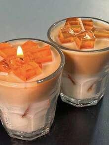 300g Small Coffee Cup Scented Candle, Ins Style Intense Caramel Coffee Fragrance Candle, Birthday Gift, Toffee Scented Candle - Black Coffee - View 2