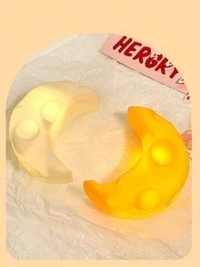 Luz de noche de queso de dibujos animados amarillo/blanco, luz de noche linda, lámpara de mesita de noche creativa para dormitorio, luz de ambiente, regalo para parejas, amigos, luz de ambiente para dormitorio - Multicolor - Ver 3