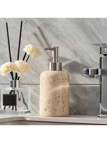 1pc Luxury Bottle Set Including Lotion, Shampoo, Hand Wash, And Shower Gel With Pump Dispenser - Multicolor - View 11