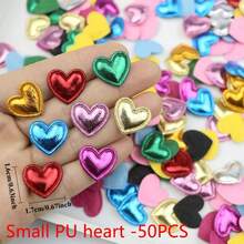 20/50/100pcs Mini Heart & Star Fabric Patches - Assorted Colorful Applique Patches For DIY Clothing Repair, Sewing, Headwear, Hats And Craft Decoration - Versatile, Easy To Use, Multi-Color - Multicolor - View 26