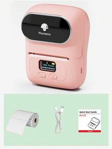 Phomemo M110 Label Makers Barcode Label Printer Bluetooth Label Maker Portable Thermal Printer For Small Business, Address, Barcode, Logo, Clothing, Mailing, Retail, Sticker Printer , With 2 Roll 40*30mm Label (1 Roll Inside The Printer) - Multicolor - View 9