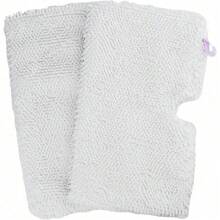 **8 Pack Steam Mop Pads Ultra Thick Microfiber Replacement Covers Washable Reusable For Hardwood Tile Floors Home Cleaning Essentials - 2 Pack White - View 1
