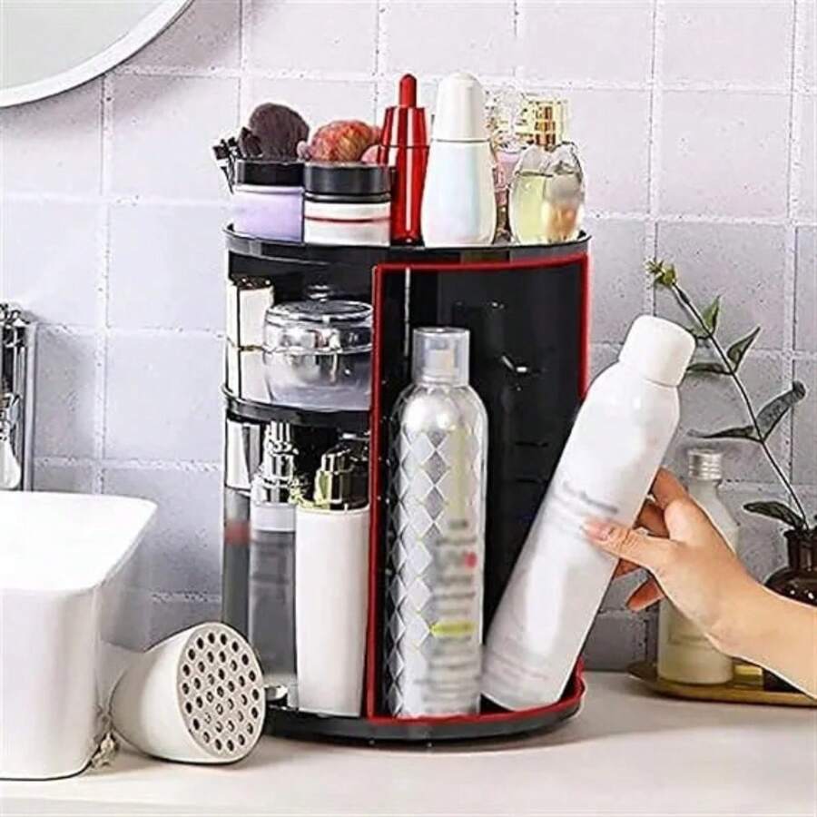 Organizador Para Maquillaje Y Cosmeticos Giratorio 360° - Multicolor - Ver 1