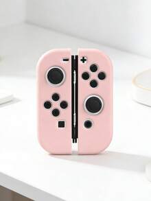 1个粉色图案保护壳，适用于Switch2/Switch NS/Switch OLED/Switch Lite，兼容Switch游戏机的配件，保护您的游戏设备，送给Switch玩家的最佳礼物 - 彩色 - 查看 13