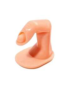 5pcs Nail Art Practice Fake Fingers, Suitable For Daily Use - Yellow - View 14