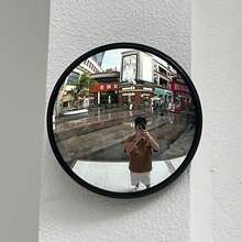 One And Stylish Black Decorative Art Round Convex Mirror - Plastic Edge, Upgraded Acrylic Wall Decoration, Suitable For Living Room And Bedroom, Wall-Mounted Mirror, Entryway Decoration, Perfect For Selfies And Videos. - Nhiều màu - Xem 9