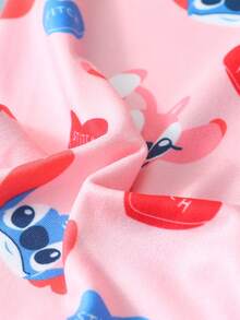 Disney 1pc Cartoon Print Underwear-Soft-Comfortable, Letter Elastic Waistband, Casual Men's Underwear - Multicolor - View 3