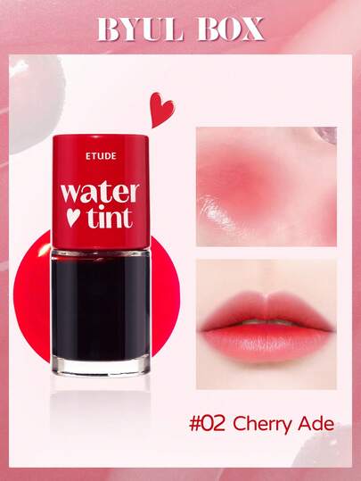 ETUDE 【唇釉】镜面果汁唇彩，滋润不粘腻 | 打造玻璃唇妆效果，持久保湿，透明色泽，3秒上色，约会必备