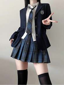 Cosplay Clothing - 藏蓝色 - 查看 3