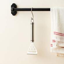 1pc 2-In-1 Stainless Steel Cheese Grater, Cheese Shredder & Zester, Kitchen Tool