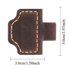 Personalized Engraved Book Clip With Name Or Logo, Custom Leather Magnetic Bookmark With Pen Clip, Teacher Gift, Office Use, Reader Gift, Handmade Reader Gift - Multicolor - View 5