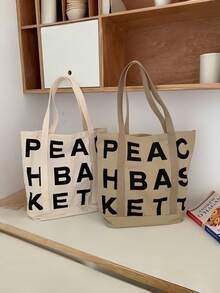 Bolso de gran capacidad y bolso de hombro, diseño versátil y minimalista estilo coreano retro de lona, bolso de lona estilo coreano Ins de gran capacidad, bolso de estudiante bolso de lona minimalista coreano de gran capacidad, bolso de gran capacidad y bolso de hombro, bolso de lona versátil estilo coreano, bolso de gran capacidad y bolso de hombro, bolso casual, decoración de habitación - Multicolor - Ver 8