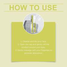 1支/2支/3支装视黄醇眼霜，保湿、减少皱纹、滋养眼部精华，专为娇嫩眼周肌肤设计 - 螢光黃+灰色 - 查看 11