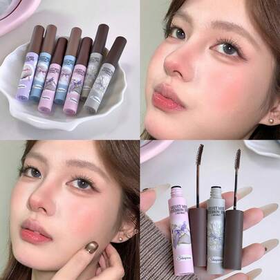 SHAQINUO 轻盈粉状眉粉，眉毛染色，色彩鲜艳，持久显色，易于涂抹，打造精致自然的眉形