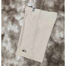 Quiksilver Men's Bermuda Shorts With Back Pocket, Basic Premium Summer, Casual, Pool, Beach - 米色 - 查看 1