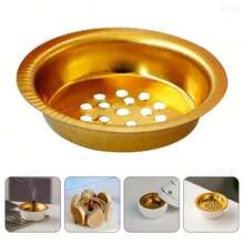 1-40个5*1.5厘米/1.97*0.6英寸金色香炉配件，兼容多种香炉，装饰性强且经久耐用，是家居装饰、芳香疗法、瑜伽和冥想的理想之选。 - 彩色 - 查看 3