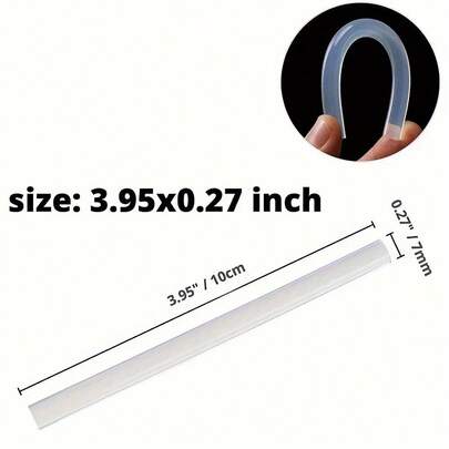 1 Pack Hot Melt Glue Sticks, Known For High Viscosity And Heat Resistance, Designed For Various Handicraft And Repair Projects. The Transparent White Appearance Allows Seamless Bonding With A Variety Of Materials Such As Paper, Wood, Plastic And More.