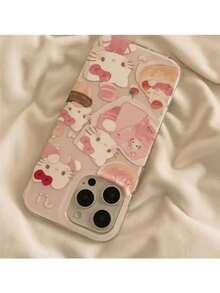 SANRIO 可爱时尚新款Hello Kitty摇滚卡通女孩风格手机壳，兼容苹果15/16 Pro Max，以及13/14/15/12/12 Pro/11/11 Pro Max/14 Plus/13 Pro Max/XR/XS Max等其他女士手机，生日礼物 - 彩色 - 查看 3