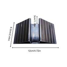 6 Pieces Dog Gate Support Feet - Sturdy Design Gate Stabilizer, Universal Pet Barrier Base, Heavy Duty Support Set Multi Piece Fence Stand Feet Dogs Cats - atributo único - Ver 6