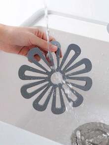 1 pieza Nuevo Tapete de Plato Aislado de TPR, Tapete de Plato Resistente al Agua y Antideslizante, Tapete de Taza Resistente al Calor, Tapete de Protección Aislante para Mesa del Hogar - Multicolor - Ver 8