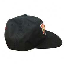 Mitchell & Ness Black NBA Atlanta Hawks Airbrush Snapback Hat - 黑色 - 查看 3