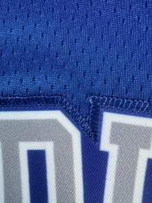 Atonmore Men's Basketball Jersey #25 Blue Embroidered Basketball Sleeveless Tank Top, Casual Sports Shirt Spring Fall - Blue - View 5
