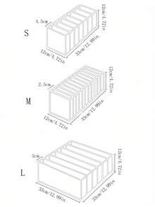 Organizador de cajón con rejilla para cajón de ropa interior, compartimento para calcetines, organizador de clasificación de ropa, divisor de cajón plegable, bolsa organizadora de lencería a cuadros - Divisores de cajón de varios tamaños para ropa interior, calcetines y corbatas, esencial para el hogar y el dormitorio - Multicolor - Ver 7