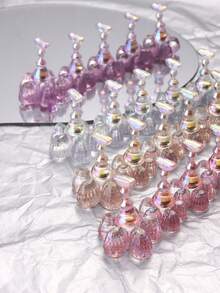 Flower Shape Nail Plate Nail Practice Stand, Unscented, With Magnet, For Nail Painting Practice, Manicure Practice, Sticker Nail Stand, Nail Painting Practice Tool, Paint Stand