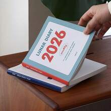 2026 Violet Planner - Minimalist Vintage Ins Style Notebook With Horizontal Weekly Planner, Paper Material, Non-Shedding, Ideal For Organizing Your Daily Life, Daily Planner | Vintage Notebook | Paper Planner - one-size - View 9