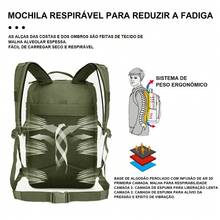50L Reinforced Waterproof Men's Backpack For Camping, Travel, Mountaineering, Hiking And Outdoor Adventures - 綠色的 - 查看 7