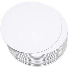 Cakeboard Round,Disposable Cake Circle Base Boards Cake Cardboard Pizza Plate Platter… - 20pcs White - View 10