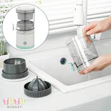 Exprimidor EléCtrico InaláMbrico, Recargable, MáQuina Exprimidora De CíTricos Con Carga USB, PortáTil Exprimidor Manual Con Cable De Carga, Extractor De Frutas PortáTil Con USB, MáQuina InaláMbrica De Jugo De CíTricos, Exprimidor EléCtrico De CíTricos, Prensa PortáTil Para Naranja, LimóN Y Pomelo, De Un Solo BotóN, FáCil De Usar Y Limpiar, Para Uso DoméStico, Dormitorio, Viaje Y Exterior, Adecuado Para Naranjas, Limones, Pomelos Y Otras Frutas - Multicolor - Ver 9