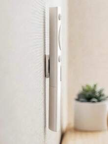 10/5 Peças Suporte Magnético Redondo para Controle Remoto, Com Adesivo Antiderrapante, Sem Necessidade de Perfuração, Estilo Casual Suporte de Parede de Metal Gancho Prático