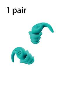 带收纳盒的隔音耳塞，可重复使用硅胶材质，适合游泳、睡觉、打鼾、学习、音乐会、户外旅行、工业工作等场合，有效降低噪音，保护听力，防水隔音，佩戴舒适，男女皆宜，是送给朋友的理想礼物。 - 彩色 - 查看 13