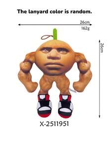 Brand New Italian BRAINROT Plush Toys: Anime Animal Emoticon Plush Toys, Styles Include: Ballerina Capuchin, Dong Dong Sahul, Lili Lilalira, Ideal For Children's Birthdays, Fun Toys, And Christmas Gifts. - Multicolor - View 16