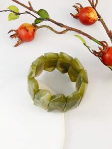 1条波西米亚风彩色弹力手链，女士礼物，适合海滩、休闲、派对等场合。 - 多彩手鍊 - 查看 23