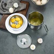 2/3 件套高品质 304 不锈钢蛋白分离器 - 轻松分离蛋黄和蛋白，为健康烹饪和烘焙提供便利 - 适用于健康烹饪和烘焙 - 家庭厨师必备的实用工具 - 彩色 - 查看 5