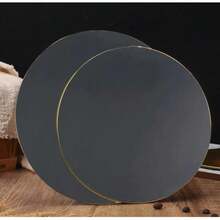 Cakeboard Round,Disposable Cake Circle Base Boards Cake Cardboard Pizza Plate Platter… - 20pcs Black - View 5