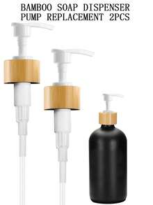 1/2/4 PCS Black/White Replacement Soap/Lotion Dispenser Pump Fits 24MM/28MM Bottle Neck Diameter - Multicolor - View 11