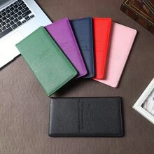 1 pieza Bolsa de camioneta de PU de alta gama y sencilla, suave y resistente al desgaste, pequeña bolsa de almacenamiento para tarjetas de identificación y tarjetas bancarias, bolsa versátil de almacenamiento de tarjetas para ir y venir, bolso de mano. Bolso de embrague para mujer y hombre, billetera pequeña, billetera de tarjetas, artículo esencial de viaje, portador de insignia, portador de tarjeta de identificación, portador de identificación - Multicolor - Ver 2