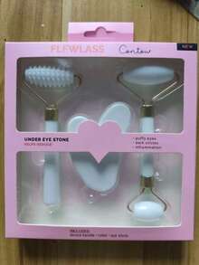 3PCS Resin Facial Massager Massage Roller For Face Body Neck Eyes Guasha Scraping Board Anti-Wrinkle Beauty Skin Care Tools