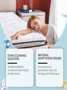 Jakehoe Mattress Cleaner, Carpet Curtain Sofa Mattress Waterless Cleaning Agent, Removes Deep Stains, Penetrates And Decomposes Stubborn Dirt, Household Cleaning Products, Holiday Cleaning Assistant, Can Be Given As Cleaning Product Gift To Friends (Random Packaging Style) - Multicolor - View 5
